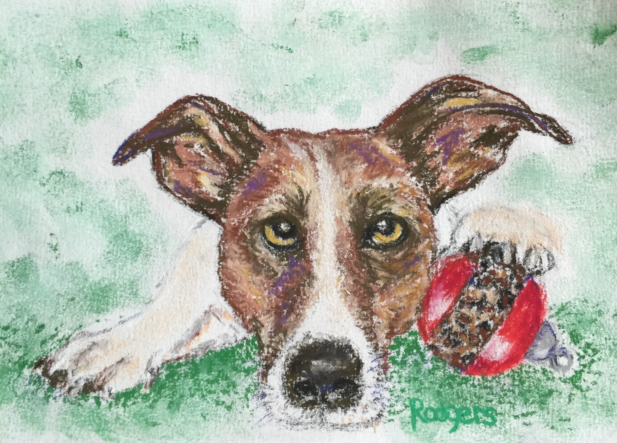 Holiday greeting card design 5