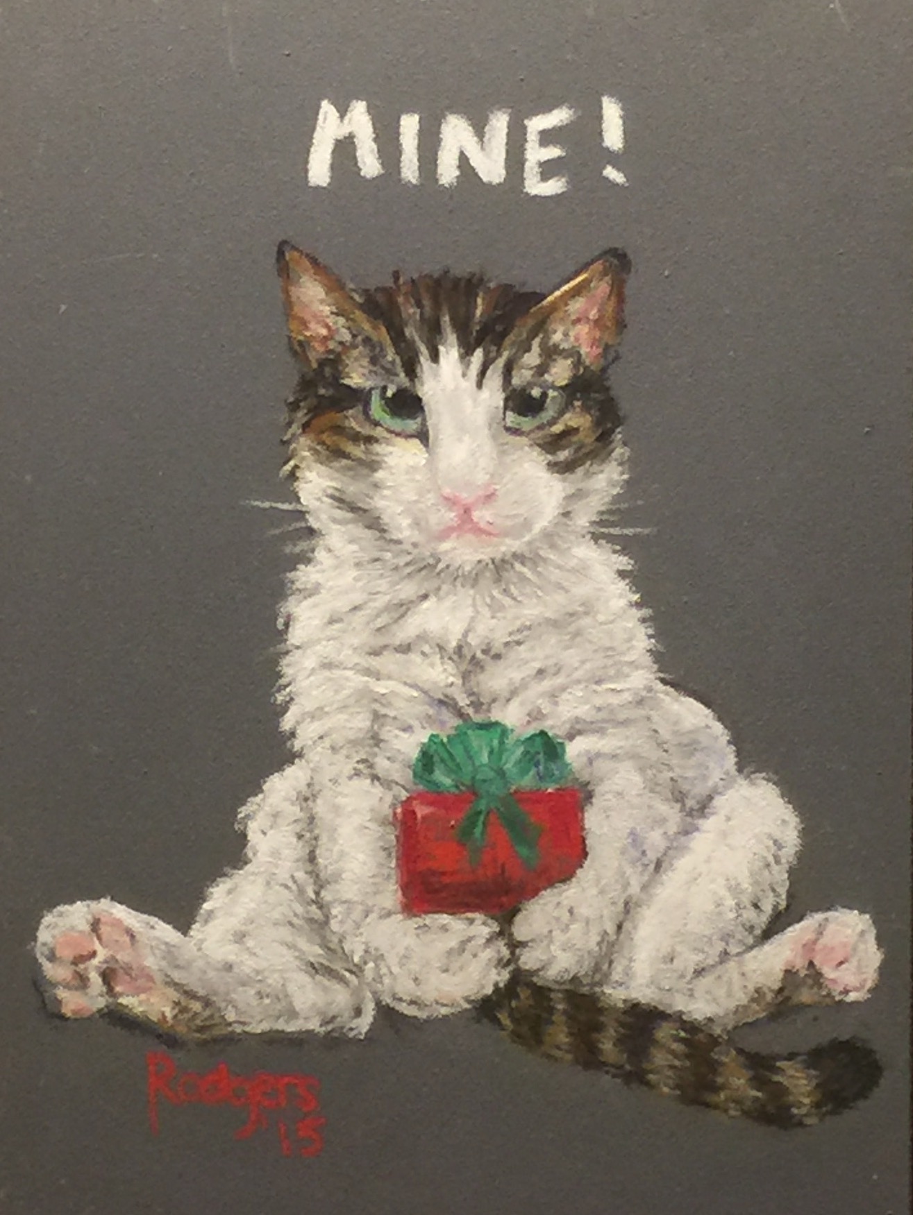 Holiday greeting card design 2