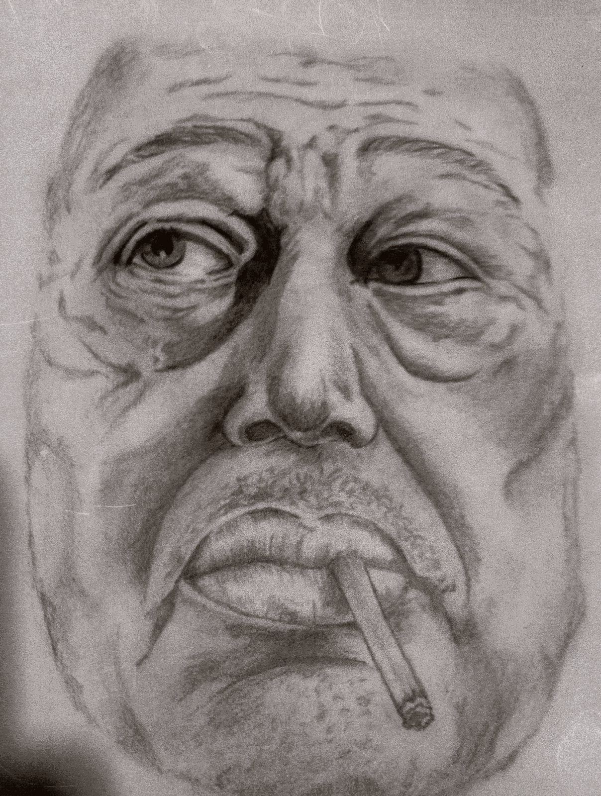Painting Louis-Armstrong-Portrait