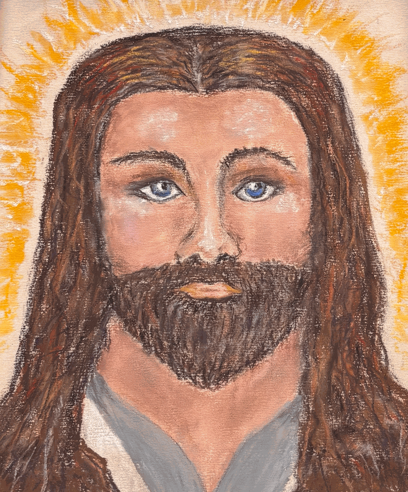 Painting Portrait-of-Jesus